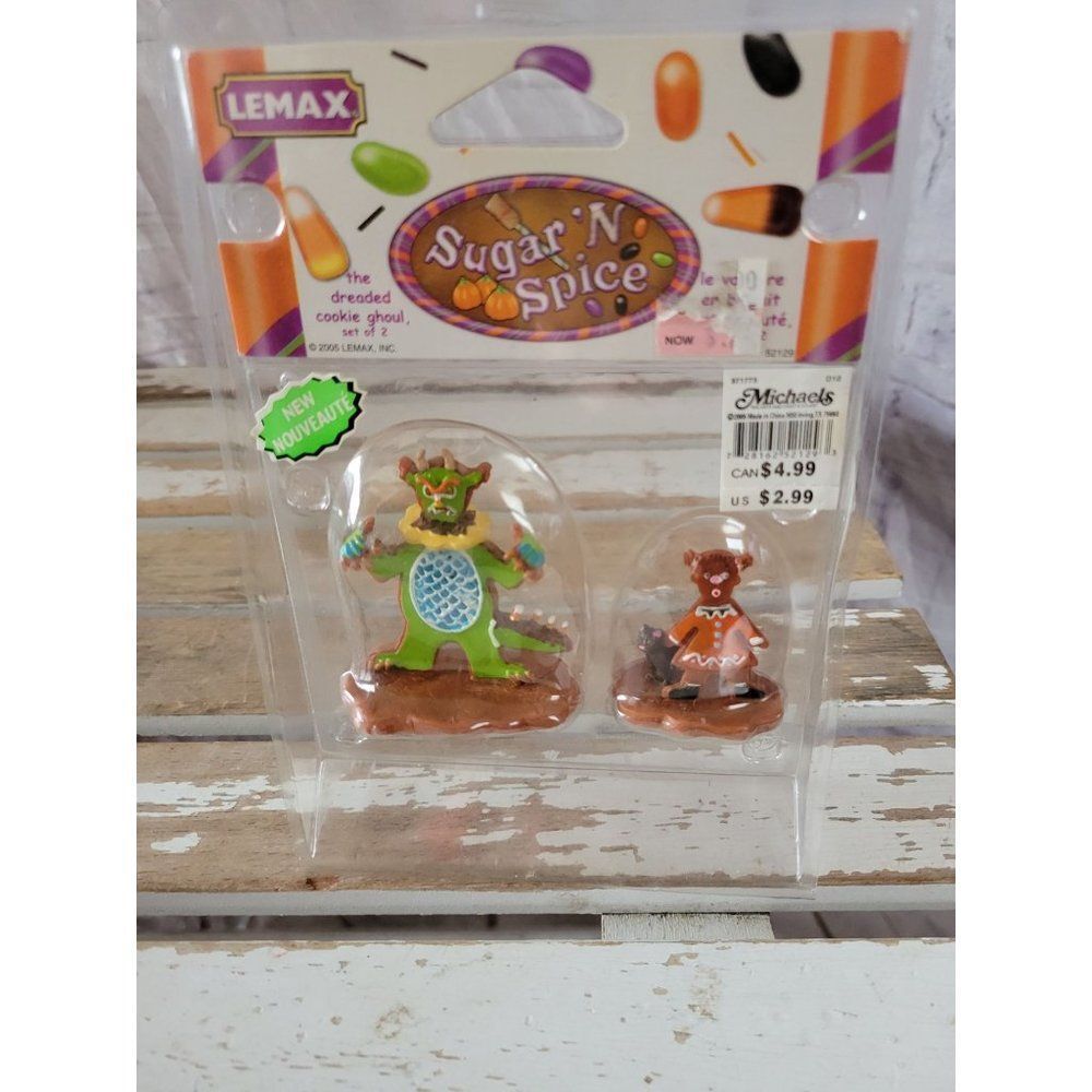Lemax dreaded cookie ghoul gingerbread sugar spice Halloween village